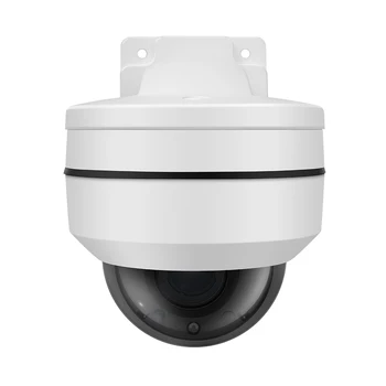 5MP MINI Dome PTZ IP Kamera Zunanja 2.8-12mm Motorizirana Objektiv 4x Zoom ONVIF Nadzor Nepremočljiva POE Varnostne Kamere Camhi APP