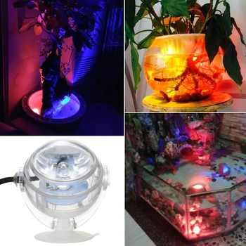 5V Pisane Aquarium LED Osvetlitev Nepremočljiva Podvodnih LED Luči Akvarij Podvodne LED Luči Elektronski Fish Tank Lučka EU