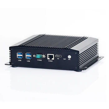 6*LAN 1*COM Mini PC Usmerjevalnik 4G podporo Core i5 8265U i5 4200U 4300U i3 6157U Celeron 2955U HD AES-V DDR4 Industrijski Računalnik