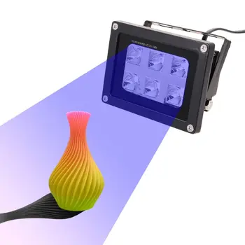 60 W 405nm 6 UV LED Smole za Zdravljenje Lučka Lučka za SLA DLP 3D Tiskalnik US/UK/EU/AU