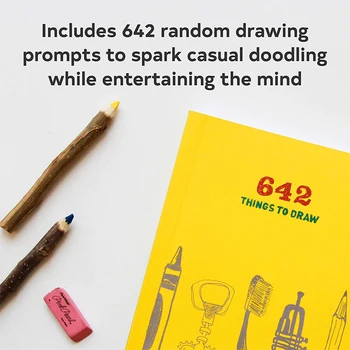 642 Stvari Za Risanje: DIY Risanje Knjiga Strani Slikarstva, Ilustracije Vaje, Učbenik, Naključno Risbo Umetnik Darilo Pestro Risbe
