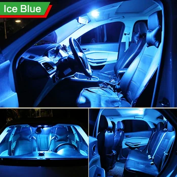 7pcs Napak Auto LED Žarnice za Avto Notranje luči Dome Branje Prtljažnik, Svetilke Za Hyundai Tucson 2006 2007 2008 2009 2010 2011 2012