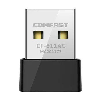 802.11 ac/b/g/n Mini USB WIFI Adapter za Prenosni RAČUNALNIK wifi Dongle 650Mbps usb ethernet brezžični vmesnik omrežna kartica za Windows, MacOS