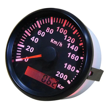 85mm GPS merilnik Hitrosti 0-200km/h za Avto, motorno kolo, iskanje auto Skupno število prevoženih Kilometrov Nastavljiv 9-32V z Ozadja 316L za bmw e46