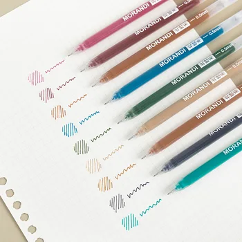9 Kos / Set gel peresa Iglo tiskovine Kawaii kemični svinčniki gel, barvni svinčnik srčkan pisarniški pribor olored za šolske potrebščine