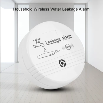 90dB Gospodinjski Brezžični Vode Detektor Senzorja Prepuščanje Vode Alarm za Dom, Kuhinjo, Wc Trajne