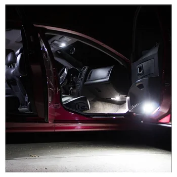 9pcs Bel Avto Žarnice LED Notranja Kupola Trunk Lahka Kit, Primerni Za Obdobje 2013-2017 2018 2019 Subaru BRZ Korak z Dovoljenjem za registrske Tablice Lučka