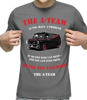 A-Ekipa T-Shirt Van Mens Smešno 80-IH Tv Vigilante Kažejo, G.-T Vojsko v Boj Siva 2019 Poletje Moda Vrhovi Tiskanja Priložnostne Tees