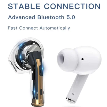 A1 TWS Bluetooth Slušalke Brezžične Slušalke Bluetooth 5.0 Dotik Šport Čepkov šumov Gaming Slušalke Z Polnjenje Box