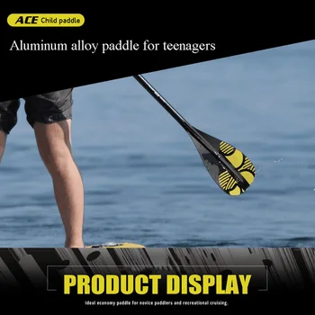 Ace iSUP 3-Oddelek Veslo za Otroke Aluminij zlitine Stand Up Paddle Board Kajak, Veslo Veslo Posebne za Otroke B0302767