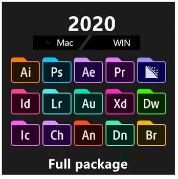 Adobe Creative Cloud 2020 Master Zbirko Windows / Mac OS Livraison gratuite préactivée sl version originale et complŕte