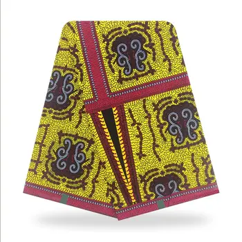 Afriške ankara materiala 6yards afriška oblačila vosek tkanine afriške natisnjeni bombaž pravi mehki vosek tkanina za ženske obleke 0038