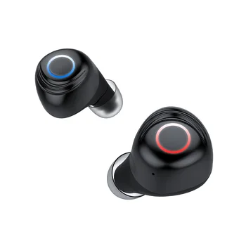 AK EZEAR X12 TWS Čepkov Brezžična tehnologija Bluetooth 5.0 Slušalke Prenosni HI-fi Slušalke Baterija LED Zaslon IPX8 Nepremočljiva Čepkov