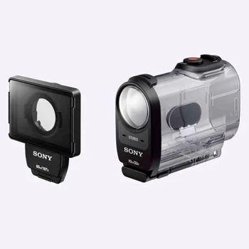 AKA-DDX1K Sony Potop Vrata Za Fdr-X1000 Primeru Akaddx1k Podvodni Ravno Objektiv Ohišje delovanje Fotoaparata Dodatki