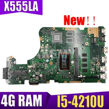 Akmey X555LA Prenosni računalnik z matično ploščo za ASUS X555LA X555LAB X555LD X555LF X555LJ X555L Test original mainboard 4 GB-RAM I5-4210U
