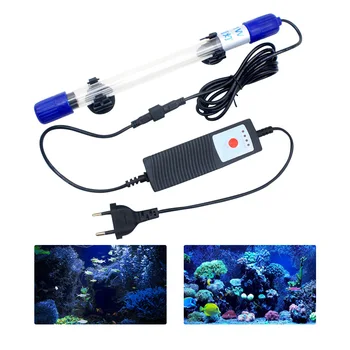 Akvarij Potopne Fish Tank UV proti klicam Kremenovo Steklo Podvodni Čistilec Timeable Sterilizator EU/ZDA/VB Plug Pet Supplie