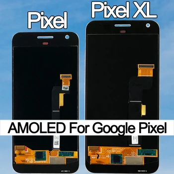 Amoled Za HTC Nexus M1 Google Pixel XL LCD-Zaslon, Zaslon na Dotik, Računalnike Skupščine Nexus S1 Google Slikovnih pik LCD Zaslona Zamenjava