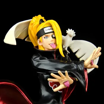 Anime Naruto Shippuden Akatsuki Deidara GK PVC Akcijska Figura Kipa Zbirka Model Otroci Igrače Lutka 26 CM