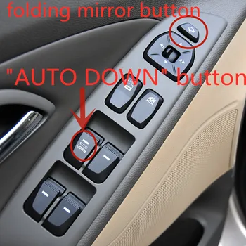 Auto Okno Bližje in Odpirač 2 S 2 + Mape Zrcalnega strežnika za Hyundai IX35 2010-2017