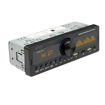 Auto Radio Stereo Lettore MP3 1 Din 12V Avto Avdio Radio, Auto RSD + Bluetooth, AUX-IN, USB FM