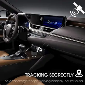 Avto Polnilec za GPS Lokator Snemanje zvoka USB Tracker JIMI HVT001 dvoje Vrat USB, ki za Telefon Z Skrite SOS Poslušanje-v APLIKACIJO Google Zemljevidu