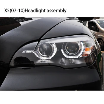Avto Styling Za BMW X5 E70 LED Vodja Svetlobe Glavo Svetilka Skupščine 2007-2011 Leto DRL+Vključite Signal+Zavora+Obratno