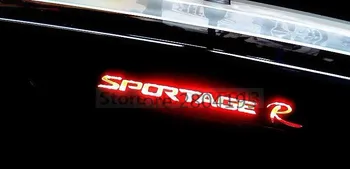 Avto zavorna luč Ogljikovih vlaken 3D nalepke za Kia Sportage R pribor 2011 2012 2013