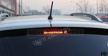 Avto zavorna luč Ogljikovih vlaken 3D nalepke za Kia Sportage R pribor 2011 2012 2013