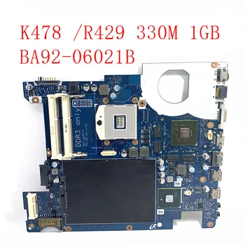 BA41-01190A za Samsung R429 R439 R480 zvezek motherboard BA92-06021A BA92-06021B PGA989 HM55 GPU GeForce 320M test delo
