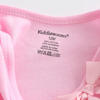 Baby Girl Obleke Romper Novorojenega Dečka Jumpsuit Kostum Ropa de bebe 2021 Moda Bombaža, Kratek Rokav Baby Pajama kombinezon nacido