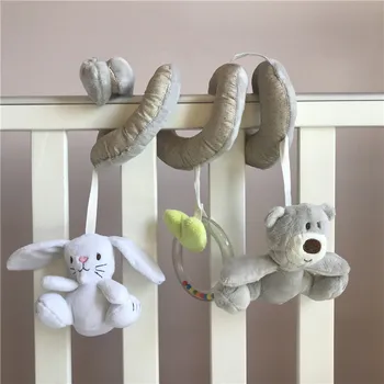 Baby plišastih igrač, posteljnine komplet Medved, zajec posteljica posteljo odbijači Voziček pribor jaslice straneh okraski novorojenčka 0-1 leta