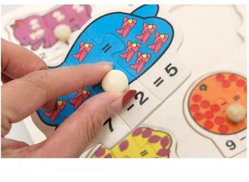 Baby Roko Primite Lesene Puzzle Igrača Abecede in Mestno Učenje Živali Sadje Uganke Kognitivne Odbor Otroke Zgodaj Izobraževalne Igrače