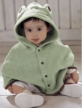 Babzapleume 6-24Months/pomlad jesen novorojenčka otroška vrhnja oblačila za malčke coats risanka srčkan hooded plašč fantje dekleta jakne BC1533