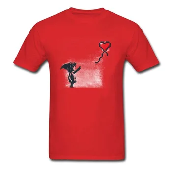 Banksy T-shirt Moški Legend Of Zelda Igra Tshirt Bombaž Igralec Tees Linksy O-Vratu Zabavna Majica Kratek Rokav, Oblačila na Debelo