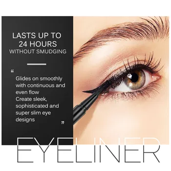 BANXEER Eyeliner Nepremočljiva Tekoči Eyeliner Make Up Lepote, Kozmetični dolgotrajno Črtalo za Oči Svinčnik Ličila Orodja Za Ženske