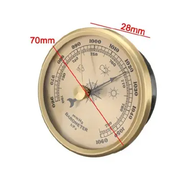 Barometer Merilnik Tlaka Vremenske Postaje Wall Mount Termometer, Higrometer Doma