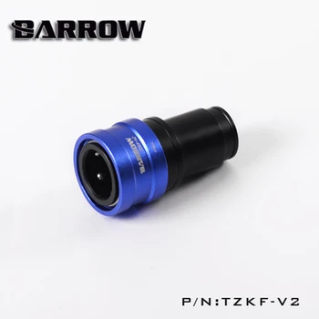 Barrow TZKF-V2 Črna Srebrna voda hlajenje pribor (fitingi) za tesnjenje hitra spojka ženski konektor