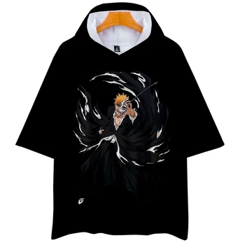 BELILO 3D Tiskanih Hooded T-majice Ženske/Moški Modni Anime Poletne Kratek Rokav Visoke Kakovosti Tshirt Vroče Prodaje Ulične Oblačila
