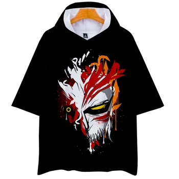 BELILO 3D Tiskanih Hooded T-majice Ženske/Moški Modni Anime Poletne Kratek Rokav Visoke Kakovosti Tshirt Vroče Prodaje Ulične Oblačila