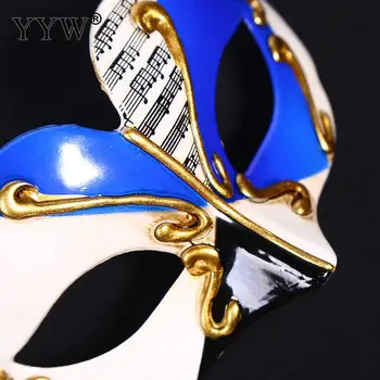Beneške Maske Človek Za Zabave Mascaras Cosplay Maske Za Noč Čarovnic Maškarada Benetke Masko, Kostum Stranka Pustne Maske Masque