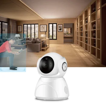 BESDER 1080P 3MP Wifi IP Kamera Samodejno Sledenje IR Nočno Vizijo Doma Varnostne Kamere Zaprtih Mini Audio Baby Monitor CCTV Kamere, IP