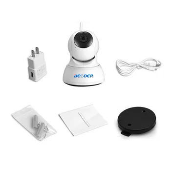 BESDER 720P/1080P IP Kamera Brezžična Home Security Kamera nadzorna Kamera Wifi Night Vision CCTV Kamera 2MP, Baby Monitor