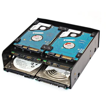 Bevigac pasov 5,25 palca do 3,5-palčni 2.5-palčni HDD SSD Trdi Disk Adapter za Montažo Imetnik Pretvornik Pladenj Nosilec Notranja Oprema