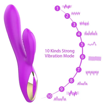 Big Dildos Rabbit Vibratorji za Ženske Analni Čep Klitoris Stimulator Spolnih Igrač za Odrasle Ženska Masturbacija Močne Erotično Sextoys Trgovina