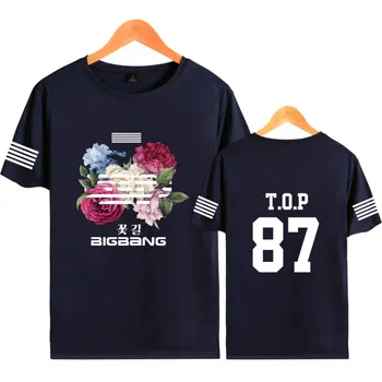 Bigbang big bang bangtan tshirt t shirt kpop korejski harajuku t-shirt Camiseta de mujer modne blagovne znamke t majice, vrhovi plus velikost 4xl