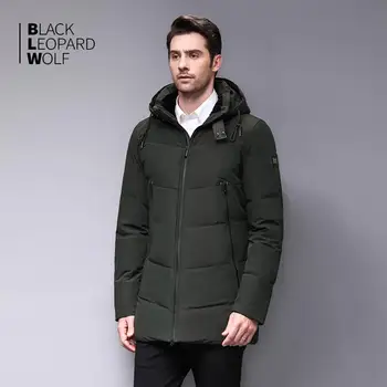 Blackleopardwolf 2019 nov prihod moška oblačila zimska jakna moški mens jopiči in coats z krzno ovratnik zimski plašč BL-997