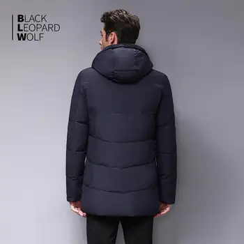 Blackleopardwolf 2019 nov prihod moška oblačila zimska jakna moški mens jopiči in coats z krzno ovratnik zimski plašč BL-997