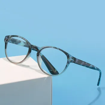 BLUEMOKY Letnik Ovalne Obravnavi Očala Za Ženske blagovne Znamke Oblikovalec Daljnovidnost Presbyopic Očala Z Dioptrije Optičnih Očal