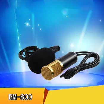 Bm-800 Omrežja K Pesem Snemanje Žični Mikrofon Kondenzatorski Mikrofon Ohranjanje Posnetek Nosilec Govornih Storitev