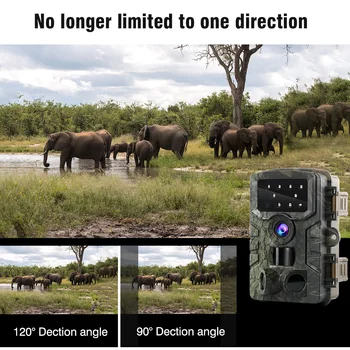 BOBLOV PR-700 16MP HD 1080P Camo samostojna lovska Kamera za Lov Opazovanje Kmetiji Home Security Wildlife Lovska Kamera za Nočno opazovanje